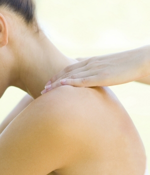 Exercises for relieving pain in the neck with needed assistance of a second person