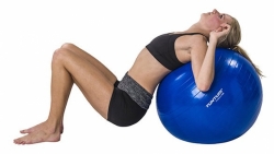 Exercises against pain in the lower back and sacrum with exercising tool